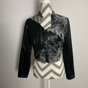 Western snakeskin jacket